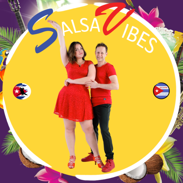 Docenten Salsa Cubana Ruben en Marieke bij Salsa Vibes in Breda