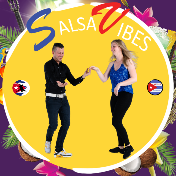 Docenten Salsa Cubana Mike en Sanne bij Salsa Vibes in Breda