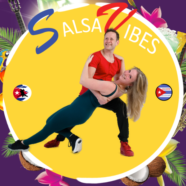 Docenten Salsa Cubana Ruben en Sanne bij Salsa Vibes in Breda